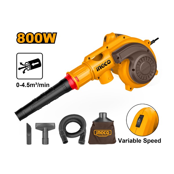 Aspirator blower 800W
- P1C4 | AB8038 Ingco - Ghana