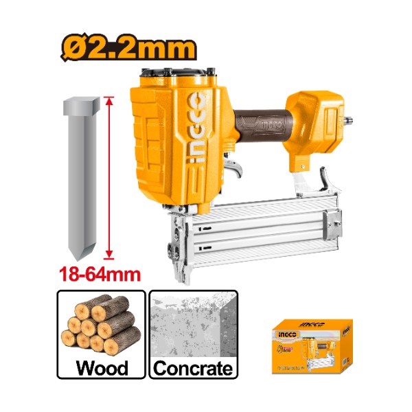 Air Concrete Nailer ACN18641 Ingco - Ghana