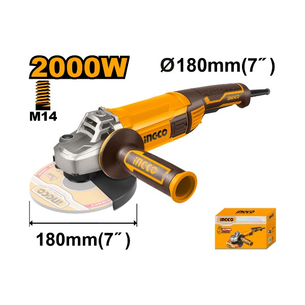 Angle Grinder AG200018 Ingco - Ghana