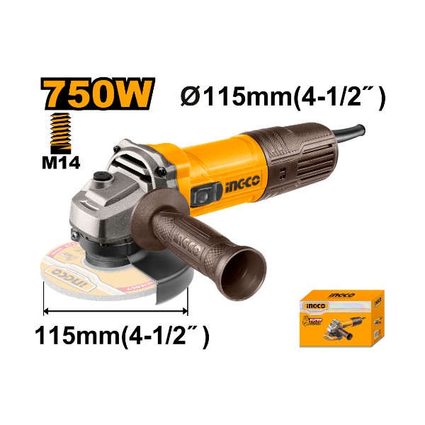 Angle Grinder AG75028 Ingco - Ghana