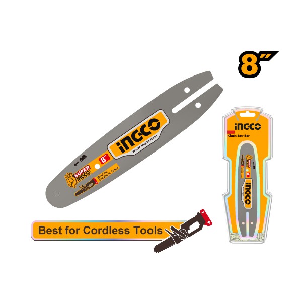 Chain saw bar 8" - P1C25 | AGSB50801 Ingco - Ghana