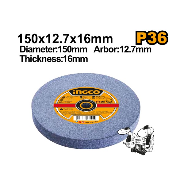 Bench grinding wheel AGW1506023 Ingco - Ghana