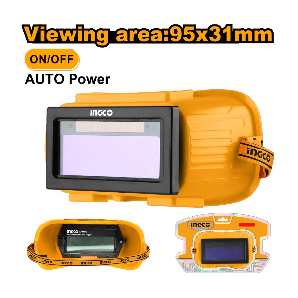 Auto-darkening welding goggle - C40 | AHM112 Ingco - Ghana