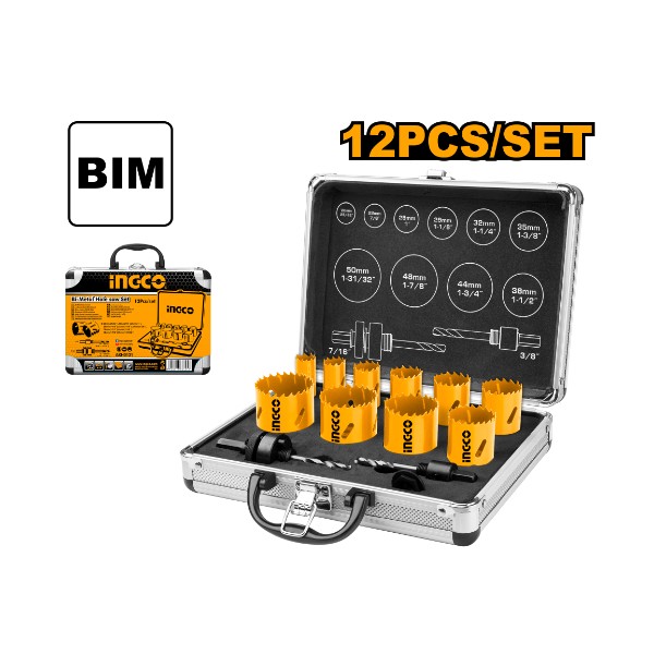 Bi-Metal Hole Saw Set AKH0121 Ingco - Ghana