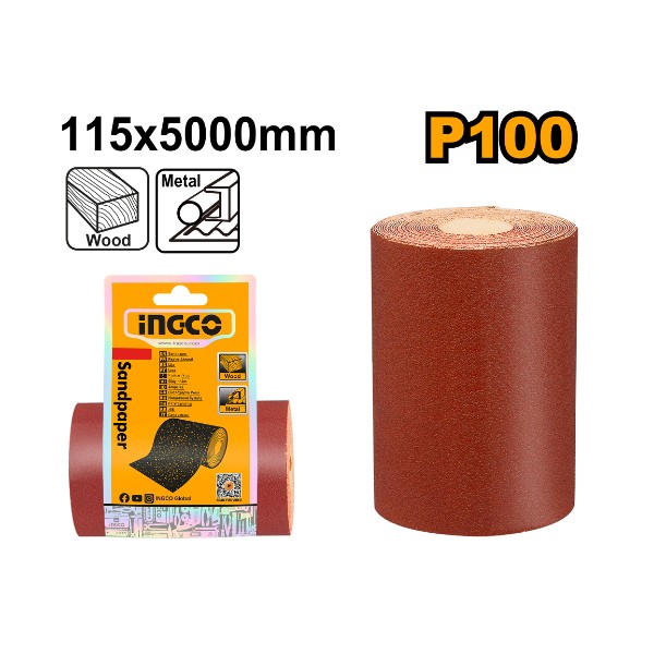 Sandpaper P100 - C40 | AKHS10065 Ingco - Ghana
