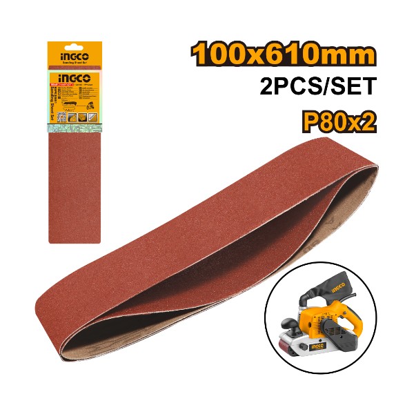 Sanding sheet 2pcs set for PBS12001| BSP020801 Ingco - Ghana