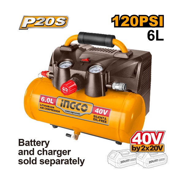 Lithium-Ion Air Compressor CACLI2003 Ingco - Ghana