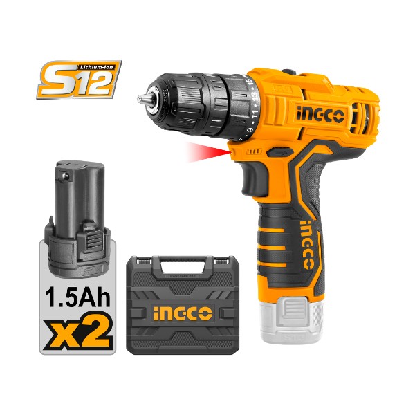 Lithium-Ion Cordless Drill CDLI12325 Ingco - Ghana