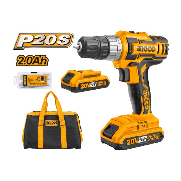 Lithium-Ion Cordless Drill CDLI20025 Ingco - Ghana