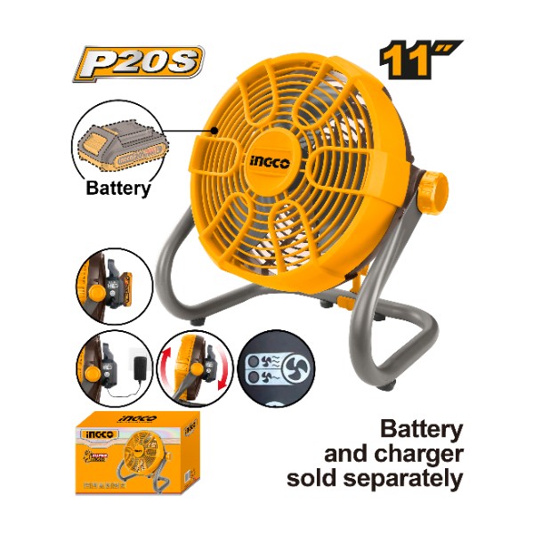 Lithium-Ion Fan CFALI2002 Ingco - Ghana