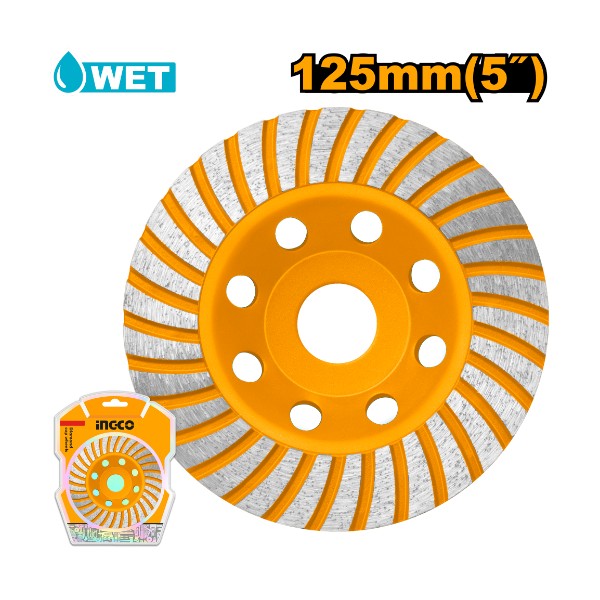 Diamond cup wheels 5" - C20 | CGW011251 Ingco - Ghana