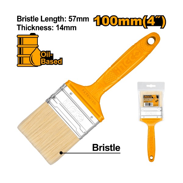 Paint Brush 4" - P12C120 | CHPTB68704 Ingco - Ghana