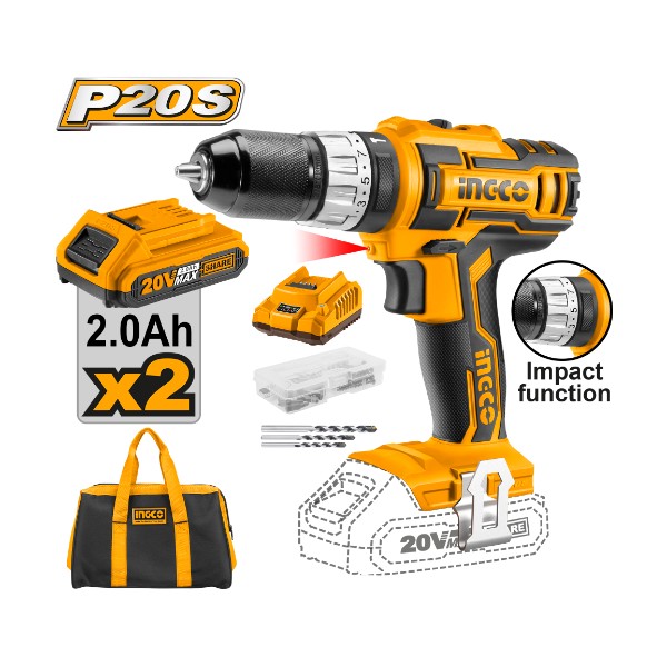 Lithium-Ion Impact Drill CIDLI2002 Ingco - Ghana