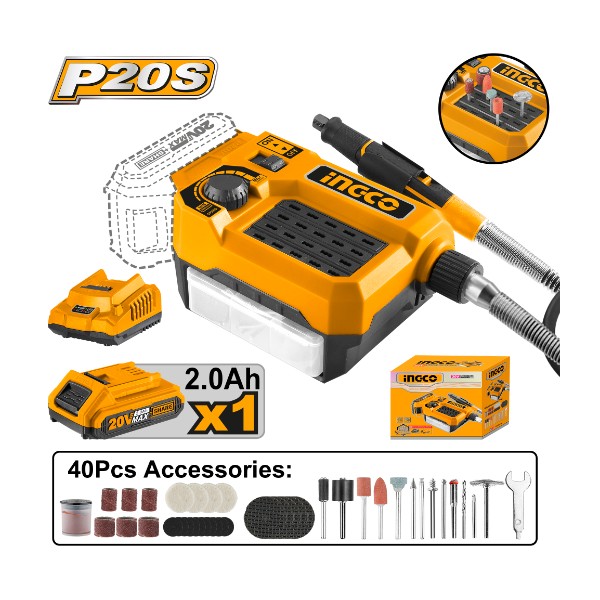 Lithium-ion grinder - P8C24 | CMGLI20011 Ingco - Ghana