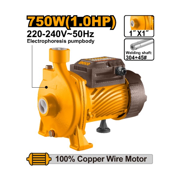 Centrifugal Water pump 1HP - P1C1 | CPM75068 Ingco - Ghana