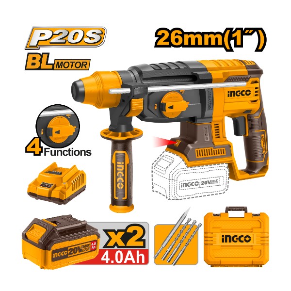 Lithium-Ion Rotary Hammer CRHLI202287 Ingco - Ghana
