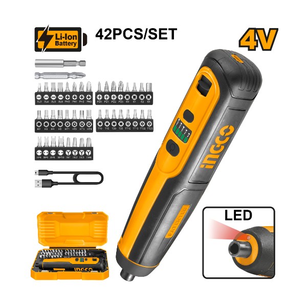 Lithium-Ion Cordless ScrewDriver CSDLI0403 Ingco - Ghana