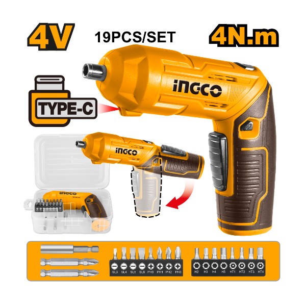 Cordless screwdriver | CSDLI0442 Ingco - Ghana