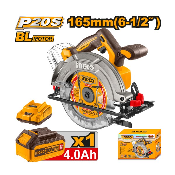 Cordless circular saw | CSLI16521 Ingco - Ghana