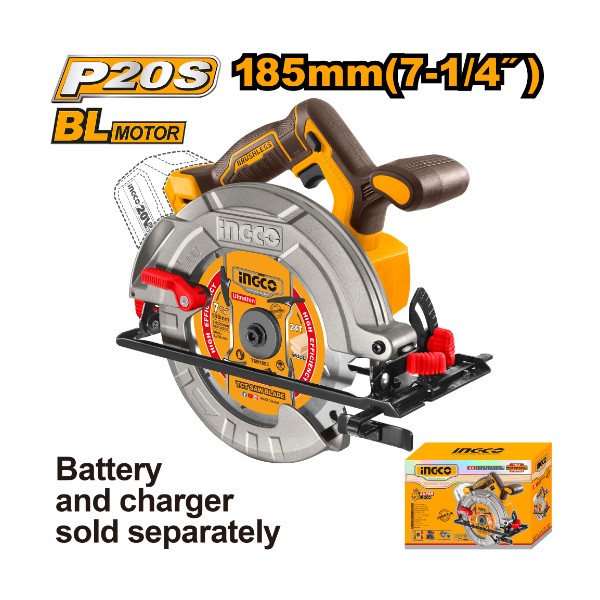 Lithium-Ion circular saw CSLI1851 Ingco - Ghana