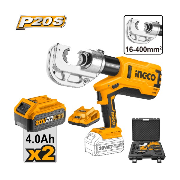 Lithium-Ion Hydraulic Crimping Tool CTLI2002 Ingco - Ghana