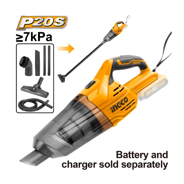 Lithium-Ion  Vacuum Cleaner CVLI2001 Ingco - Ghana