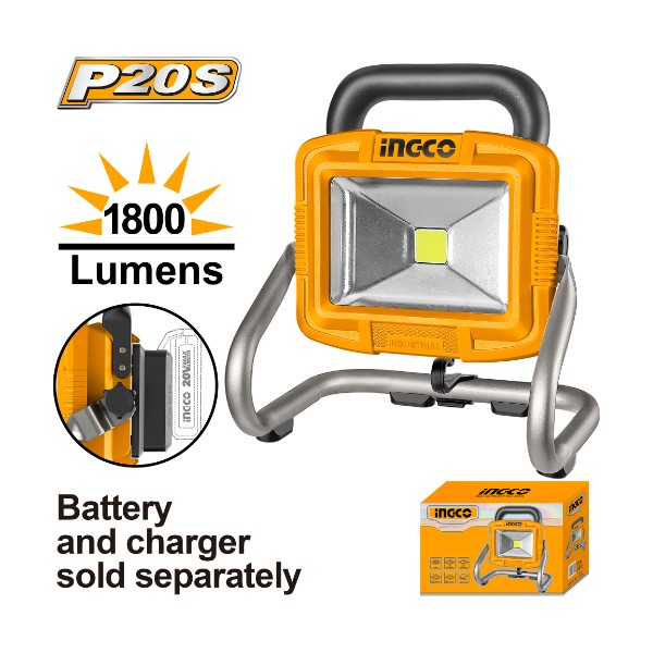 Lithium-ion portable lamp CWLI2025 Ingco - Ghana
