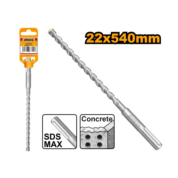 SDS max hammer drill 22x540mm - C25 | DBH1242205 Ingco - Ghana