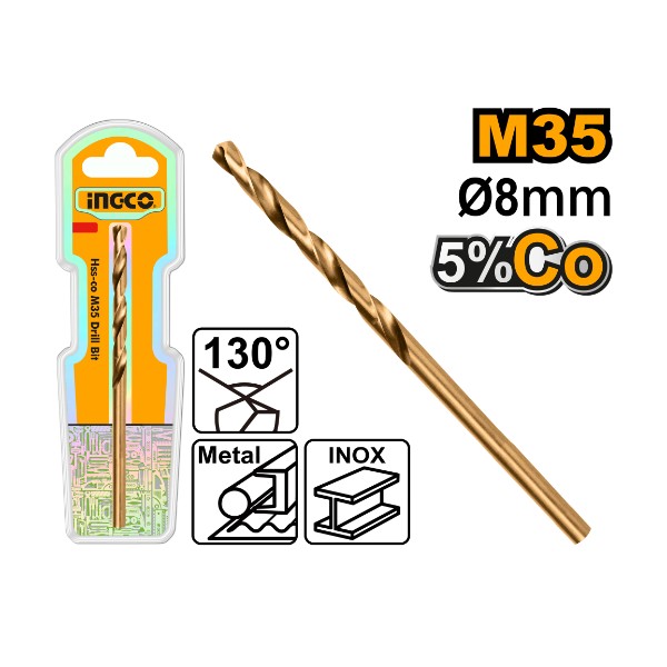 HSS-CO M35 drill bit | DBT01130801 Ingco - Ghana