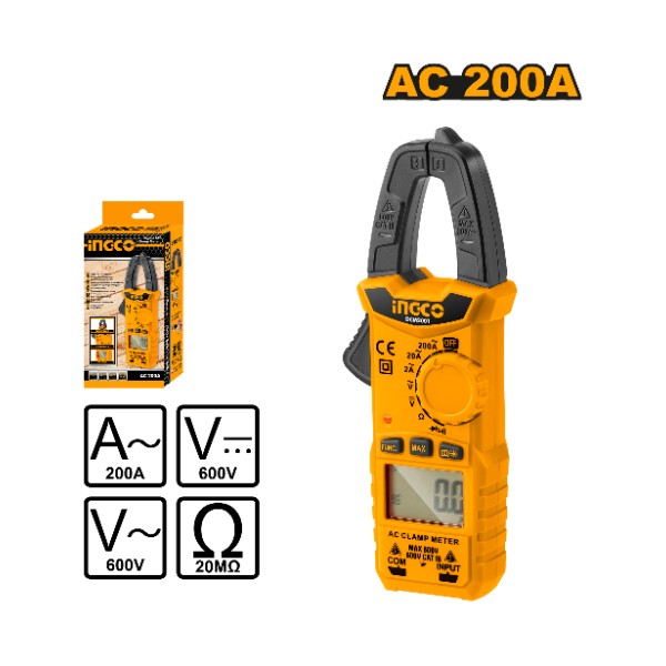 Digital AC Clamp Meter DCM2001 Ingco - Ghana
