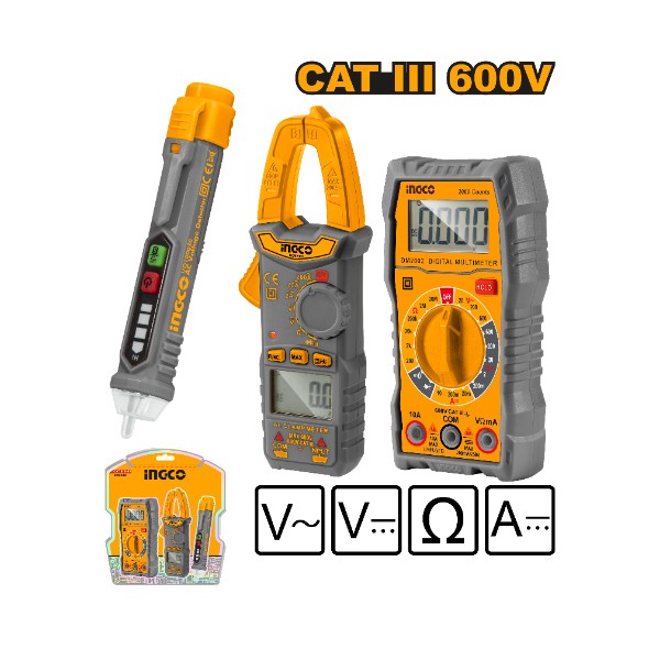 Electrical test kit 3pcs - P10C20 | DM3028 Ingco - Ghana