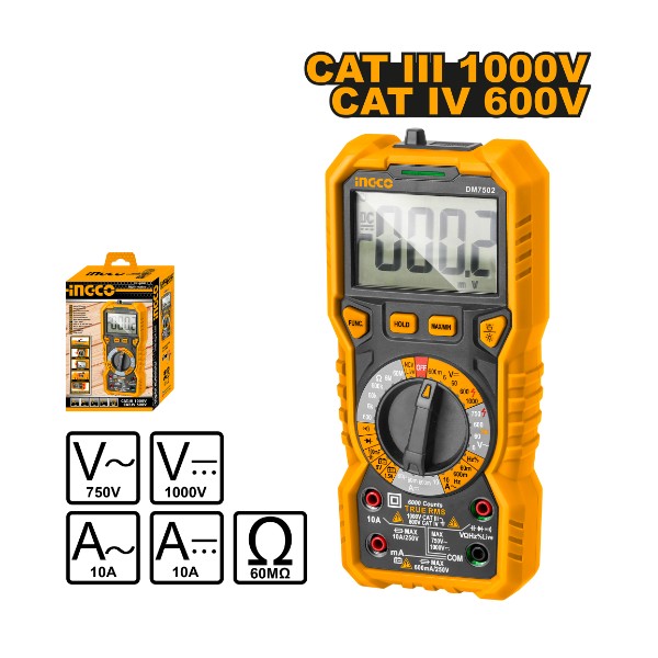 Digital Multimeter DM7502 Ingco - Ghana