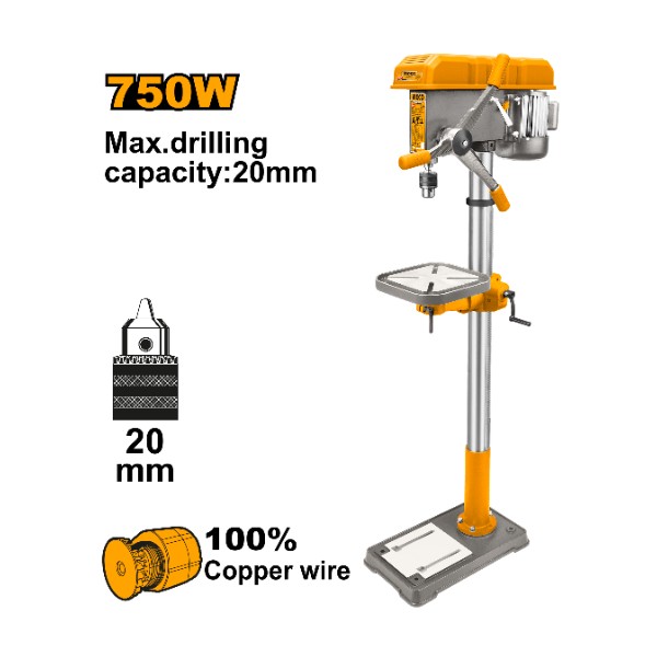 Drill press 750w - 20mm - C1 | DP207505 Ingco - Ghana