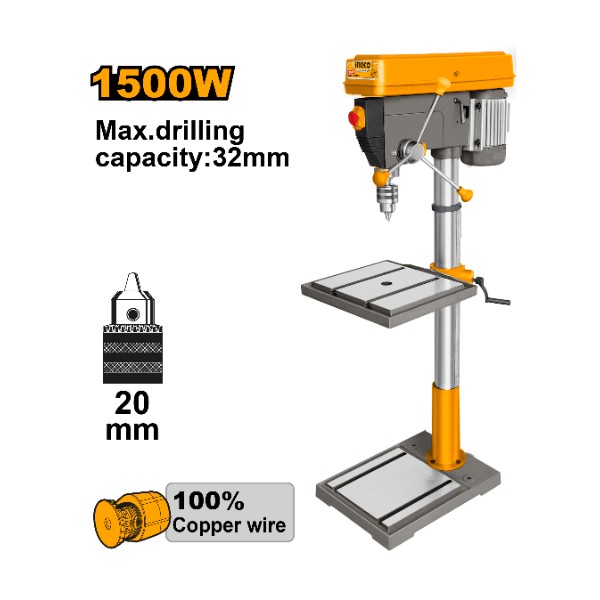 Drill press 1500w 32mm - PC1 | DP3211005 Ingco - Ghana