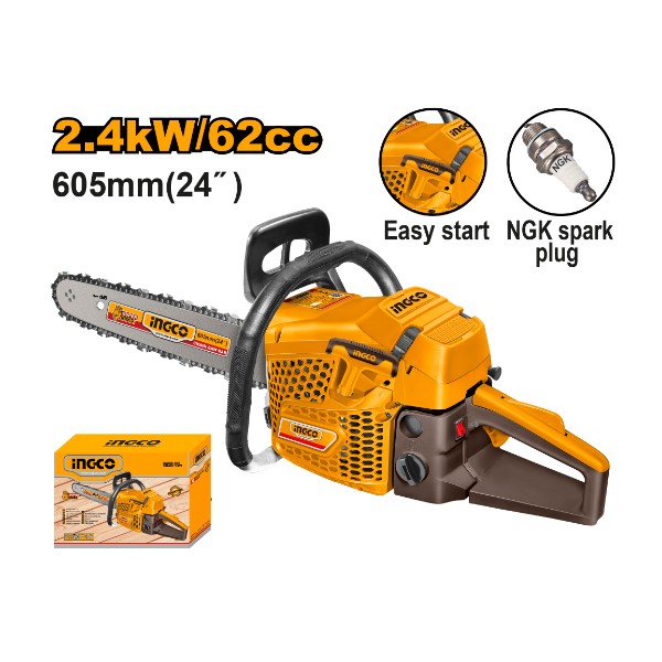 Gasoline Chain Saw GCS5602411 Ingco - Ghana