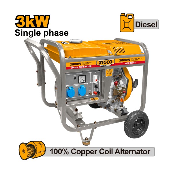 Diesel Generator GDE30001 Ingco - Ghana