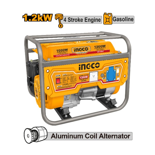 Gasoline generator | GE15005 Ingco - Ghana