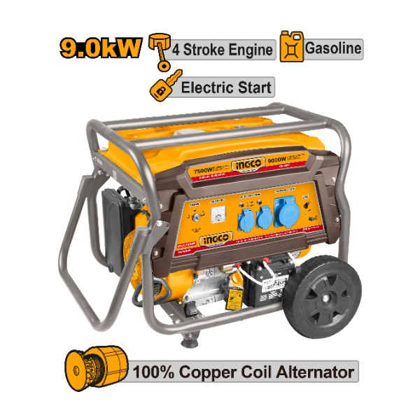 Gasoline generator 9kw - PC1 | GE90006 Ingco - Ghana
