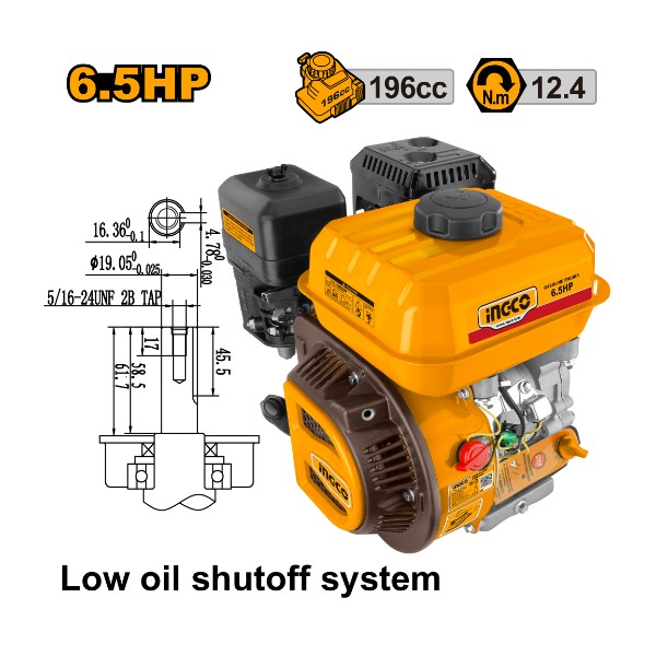 Gasoline Engine GEN1682 Ingco - Ghana
