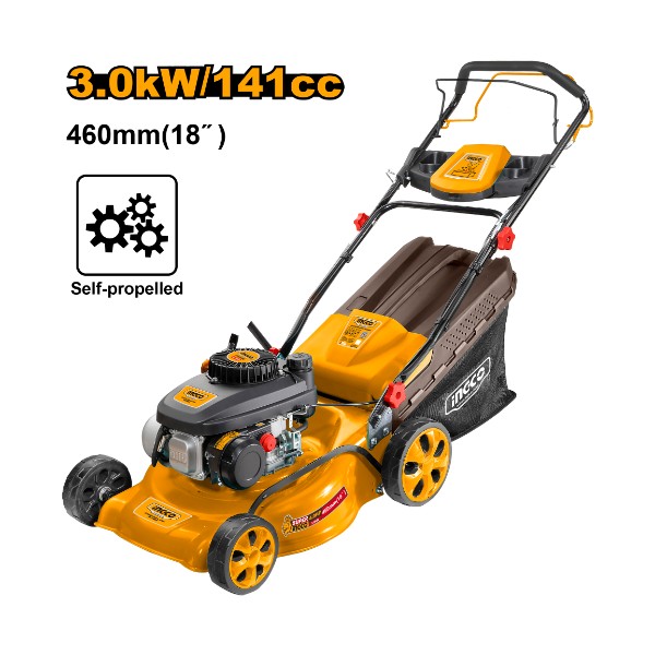 Gasoline lawn mower 4HP self propelled - PC1 | GLM141182 Ingco - Ghana