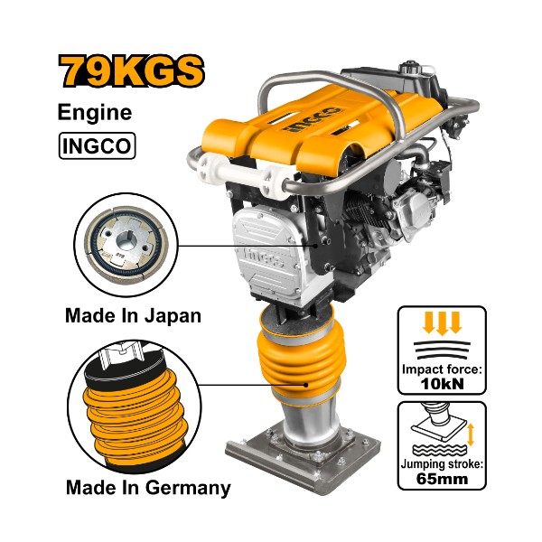Gasoline Tamping Rammer GRT75-2 Ingco - Ghana