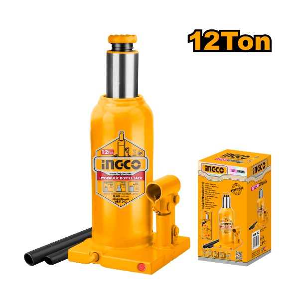 Hydraulic Bottle Jack HBJ1202 Ingco - Ghana