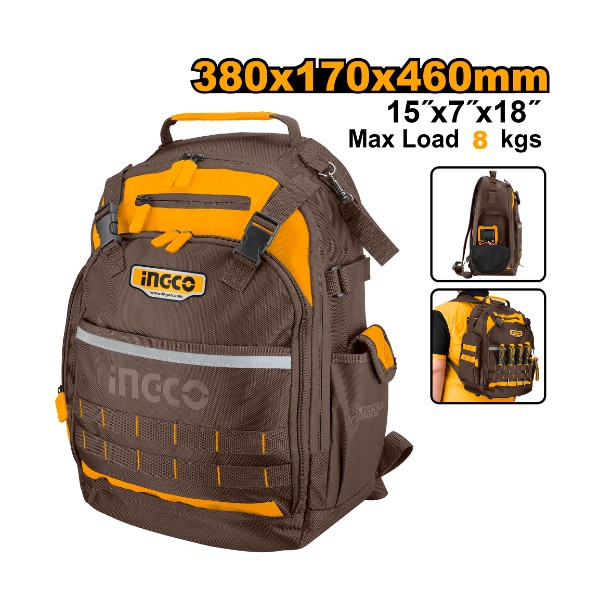 Tool backpack HBP01028 Ingco - Ghana