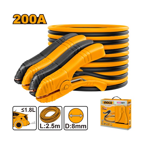 Booster cable 200A - C12 | HBTCP2001 Ingco - Ghana