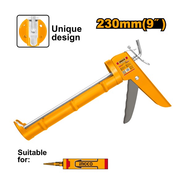 Caulking gun 9" - P12 | HCG1809 Ingco - Ghana