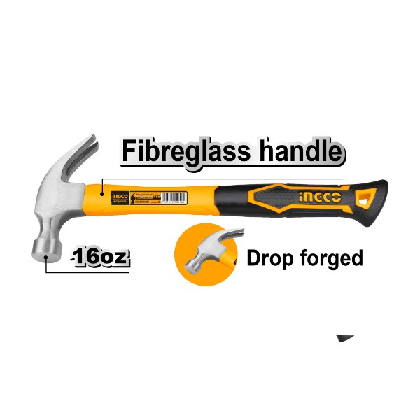 Claw Hammer HCH80816 Ingco - Ghana