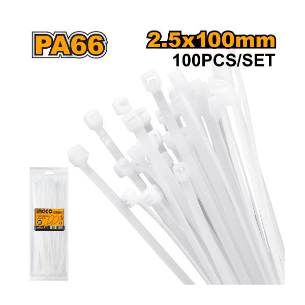 Cable Ties 100mm - P125C500 | HCT1001 Ingco - Ghana