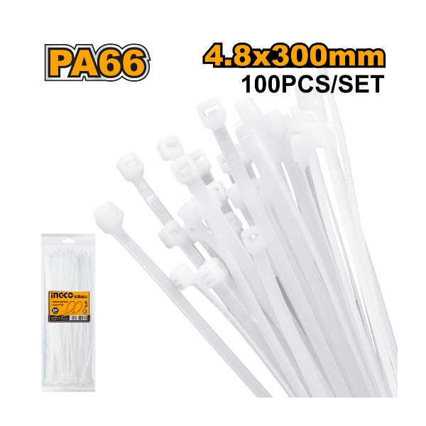 Cable Ties 300mm - P50C100 | HCT3002 Ingco - Ghana