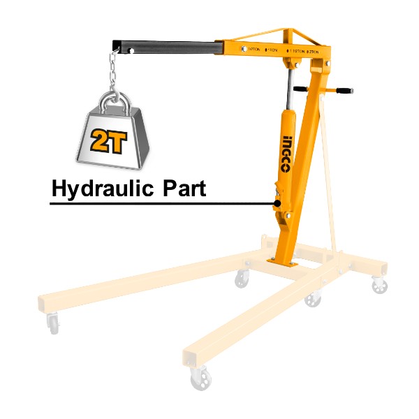 Engine crane for hydraulic part | HEC21-2 Ingco - Ghana