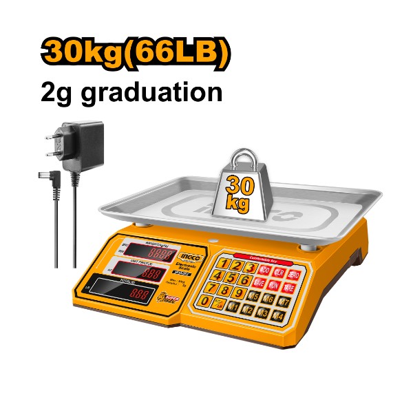 Electronic Scale HESA3303 Ingco - Ghana